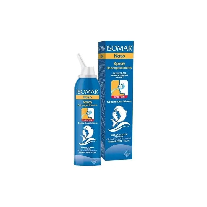 Isomar Nasal Decongestant Spray Strong Jet for Intense Congestion 200ml