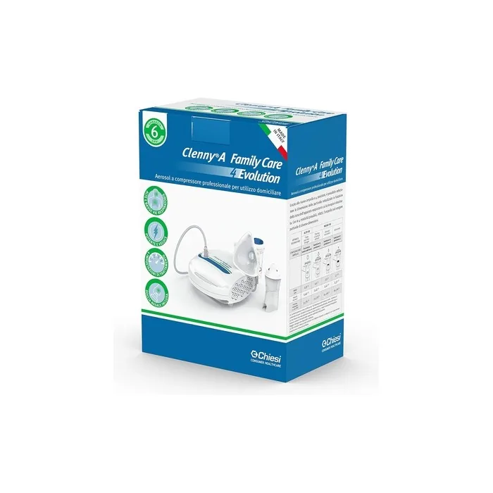 Chiesi Clenny A Family Care 4 Evolution Aerosol Powerful and Fast Nasal Shower