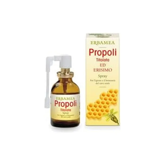 Erbamea Propoli Erisimo Titolata Spray 20ml