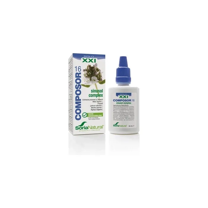 Soria Soria Composor 16 Sinusol S Xxi 25ml