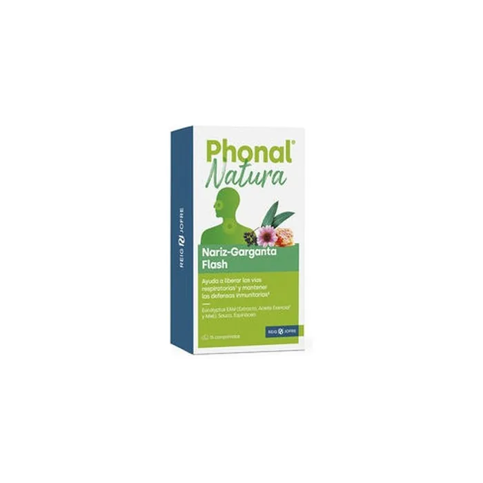 Phonal Natura Nose-Throat Flash Tablets 15 Count