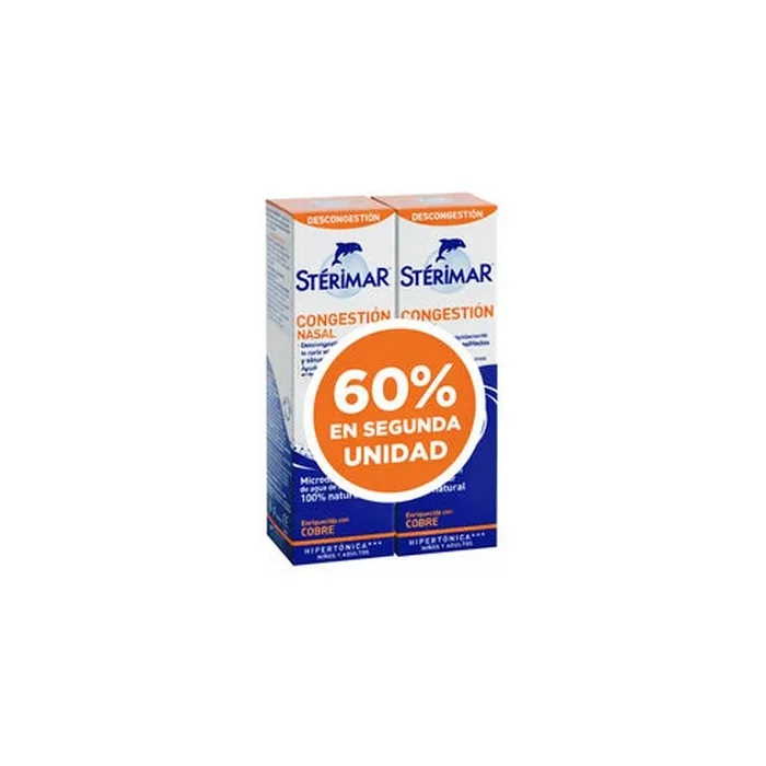 Sterimar Hygiene and Wellness Nasal Congestion Spray 100ml - Pack of 2