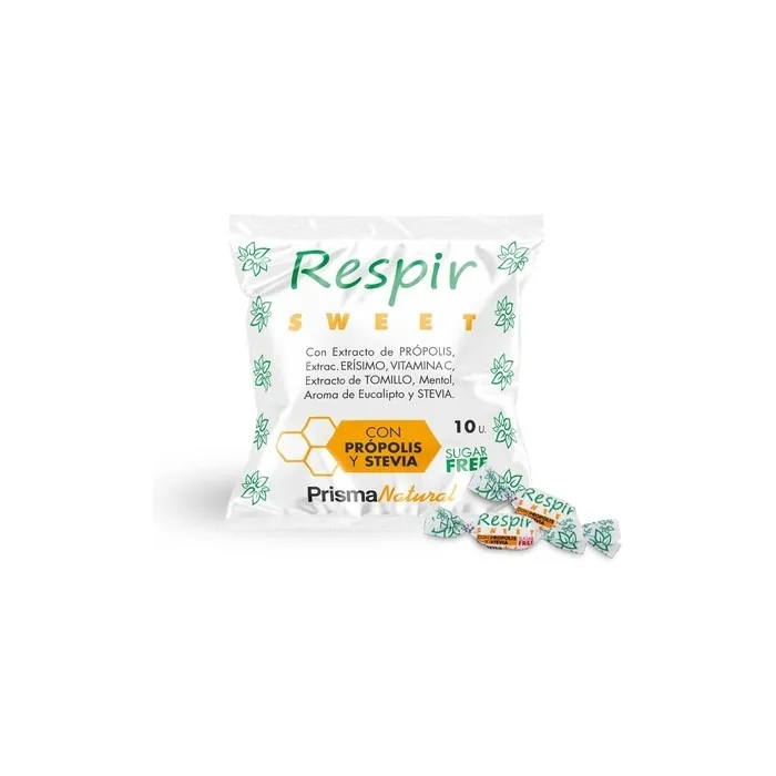 Prisma Natural Respir Sweets Mint Flavor 10 Hard Candies 400g