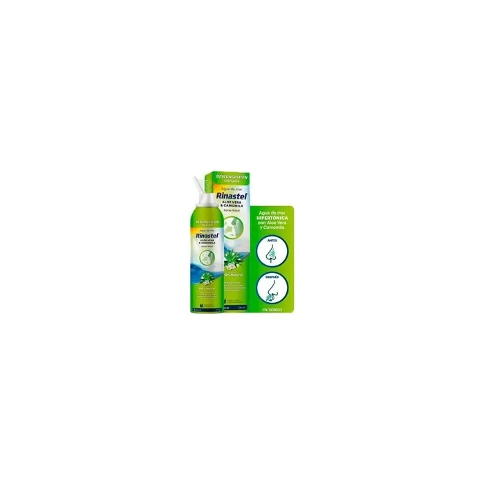 Almirall Rinastel Aloe Vera And Chamomile Nasal Spray 125ml