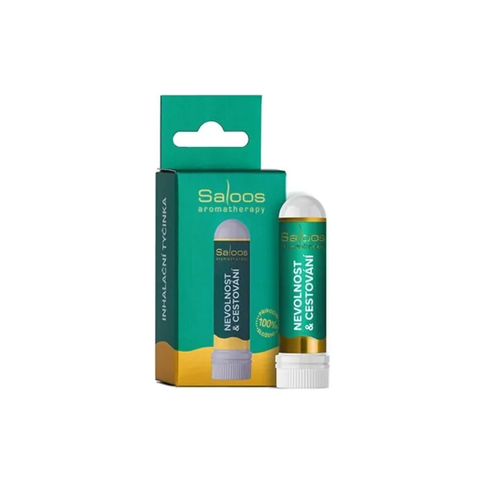 Saloos Inhalation Stick for Nausea and Travel Sickness