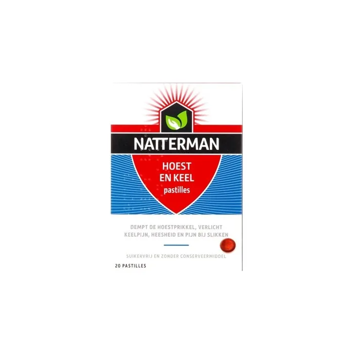 Natterman All In One Cough Lozenges - Effective Relief For Cough And Throat Discomfort