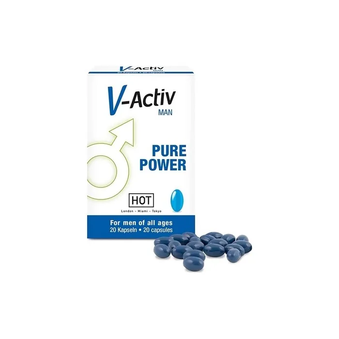 HOT V-Activ Caps for Men 20 Capsules