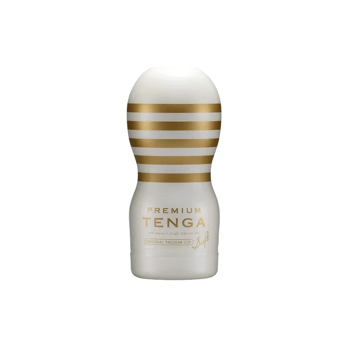 Tenga Premium Original Accessories for Cup Masturbators White/Gold One Size