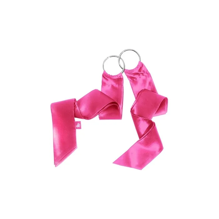 So Divine Luxury Silk Restraints Pink Set Of 2