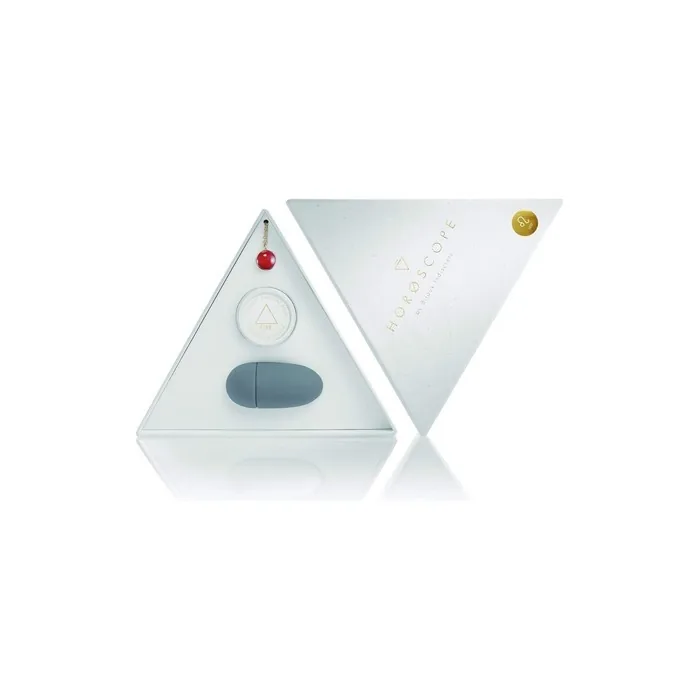 Horoscope by Bijoux Indiscrets Zodiac Set with Necklace, Intimate Cream, and Small Vibrator for Balance and Energy - Leo