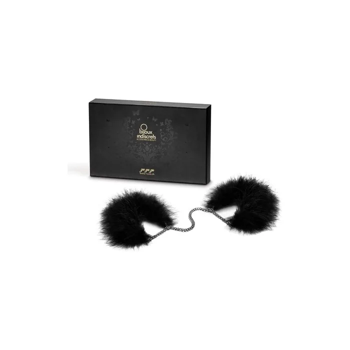 Bijoux Indiscrets ZAZAZU Handcuffs - Black One Size