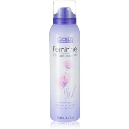 Beauty Formulas Feminine Intimate Deodorant Spray 150ml