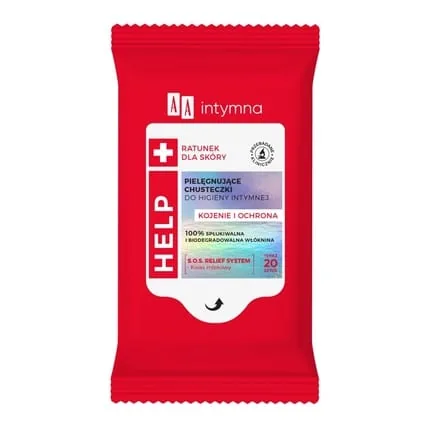 Aaintymna Help Intimate Hygiene Care Wipes 20 Pieces