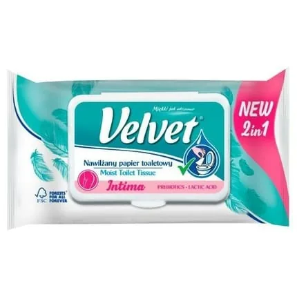 Velvet Care Moisturizing Velvet Paper A48 Intima 6042