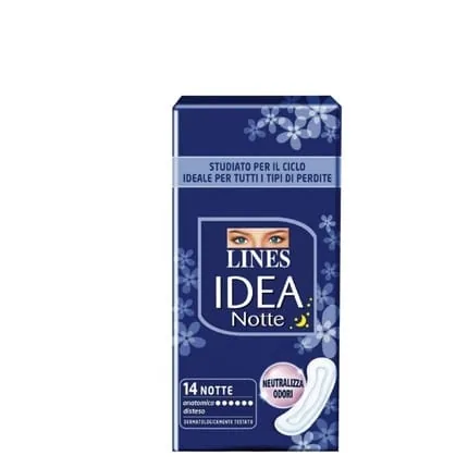 Fater Spa Lines Idea Night Without Wings 14 Pieces