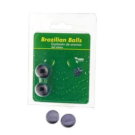 Brazilian Balls Intimate Gel With Forest Fruit Aroma 1 Unit