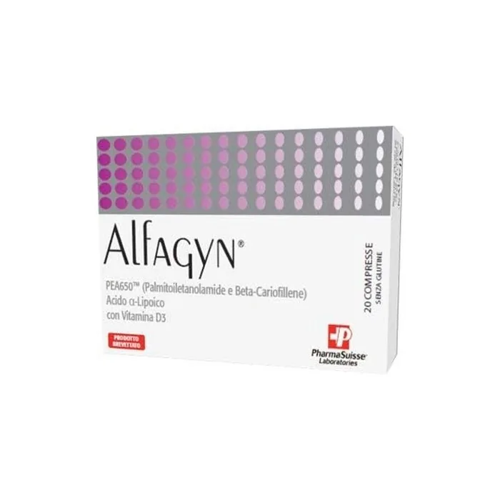 Pharmasuisse Laboratories Alfagyn 20 Tablets