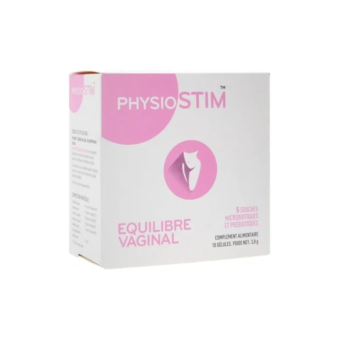 Laboratoire Immubio Physiostim Vaginal Balance 10 Capsules