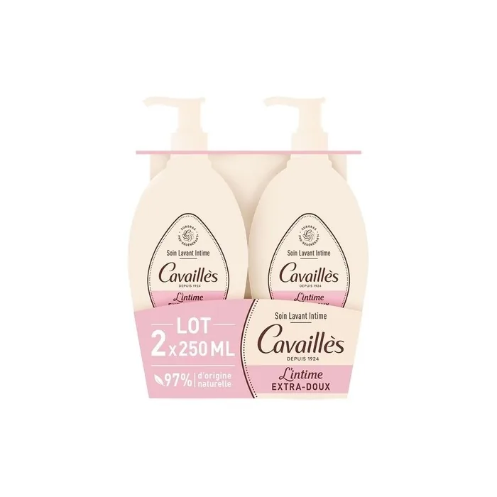 Rogé Cavaillès Extra-Gentle Intimate Cleansing Care 250ml - Pack of 2