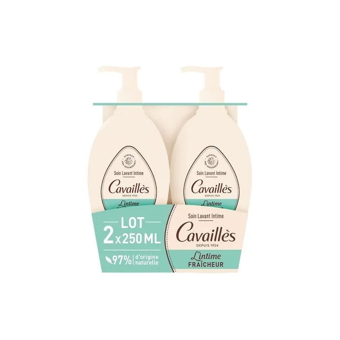 Rogé Cavaillès Intimate Freshness Cleansing Care 250ml - Pack of 2