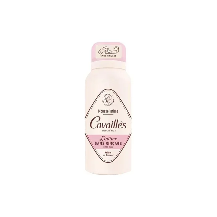 Roge Cavailles Extra Gentle Intimate Mousse 100ml - Gentle Cleansing For Intimate Areas