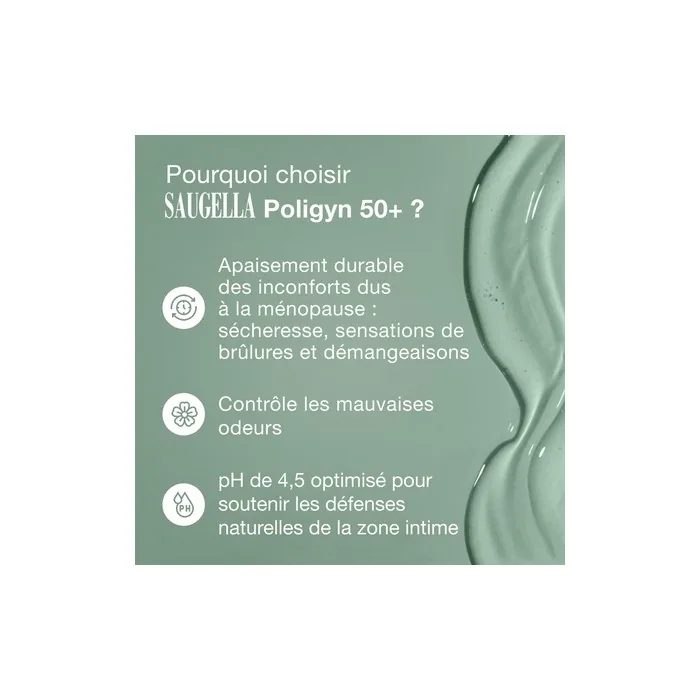 Saugella Poligyn 50 Soothing and Moisturizing Daily Intimate Cleanser