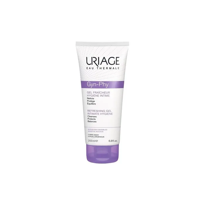 Uriage Gyn-Phy Intimate Hygiene Daily Cleansing Gel Refreshing Gel For Intimate Hygiene 200ml