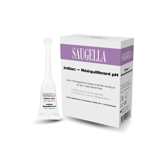 Saugella Intilac Gel Rebalancing Vaginal 7 Single Doses