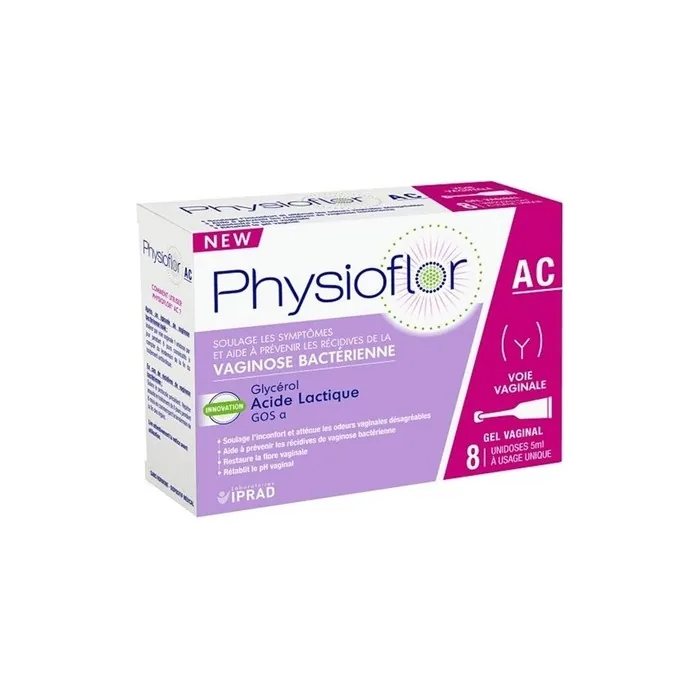 Physioflor Ac Bel Vaginal 8 Unidoses