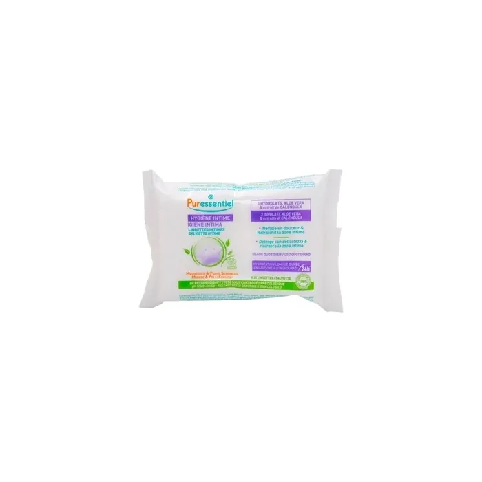 Puressentiel Intimate Hygiene 25 Refreshing And Cleansing Wipes