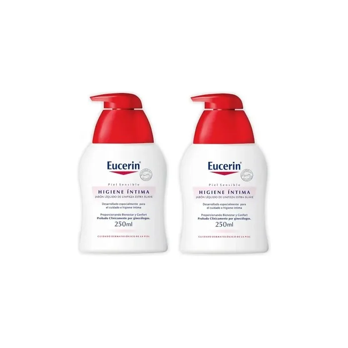 Eucerin Set Intimate Hygiene Wash Protection Fluid 2x250ml