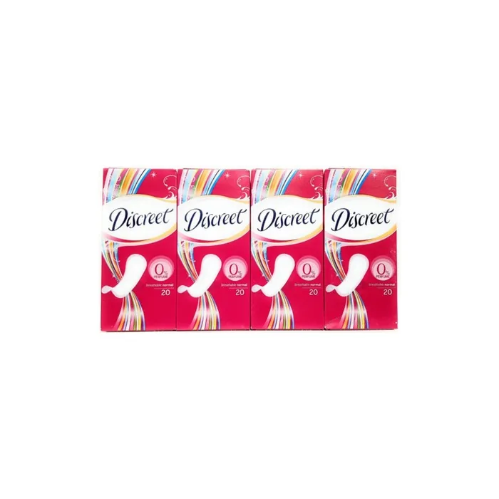 Discreet 0% Perfume Breathable Normal Panty Liners