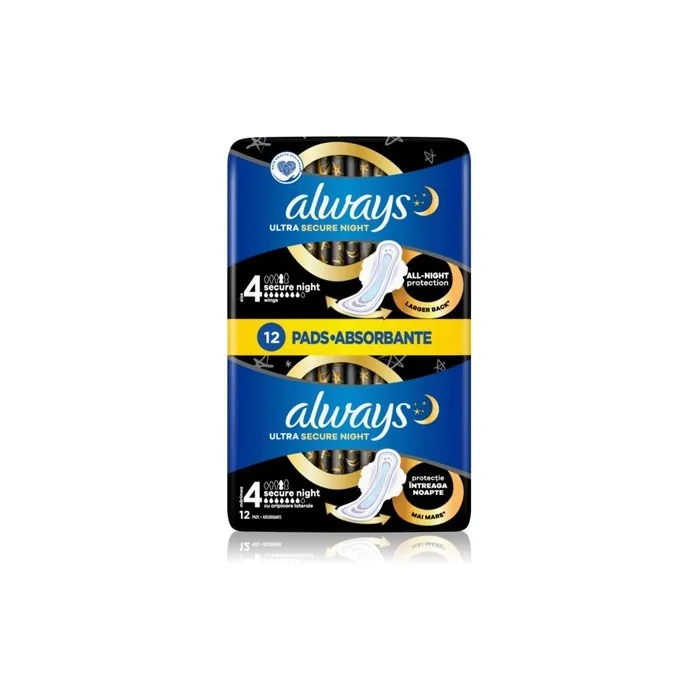 Always Ultra Secure Night 12ml