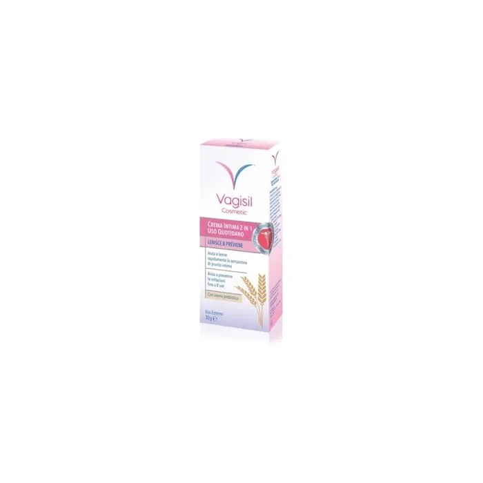 Vagisil Intimate Cream 2 In 1 Daily Use 30g Soothes And Prevents