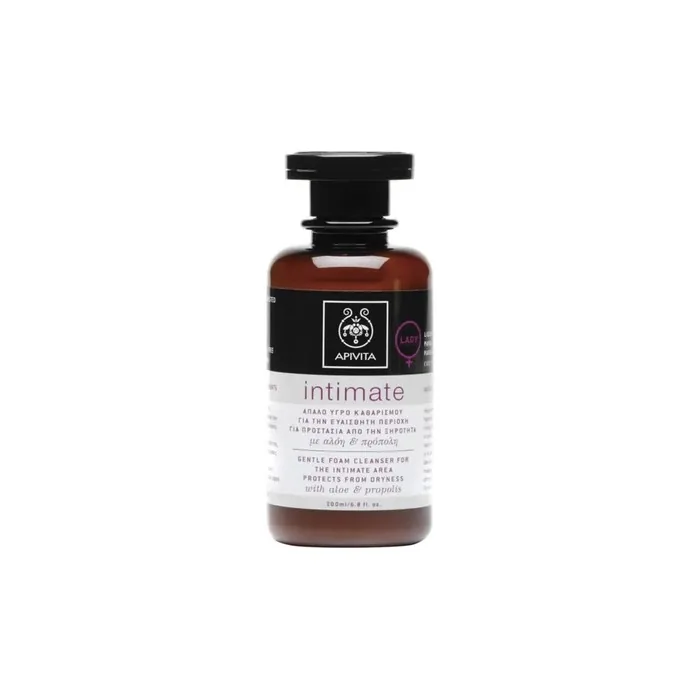 Apivita Gentle Foam Cleanser For The Intimate Area 200ml