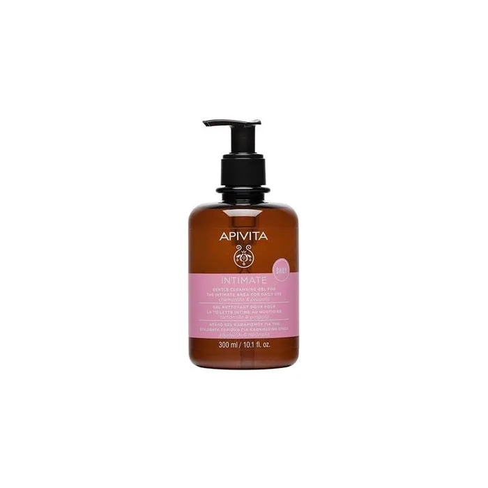 Apivita Gentle Cleansing Gel For Intimate Hygiene Daily Use 300ml