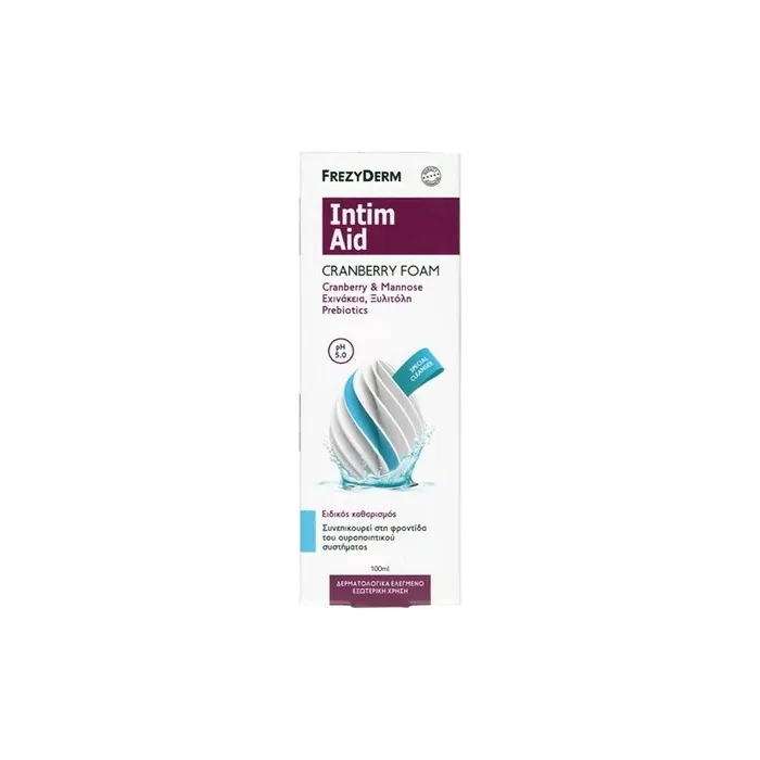 Frezyderm Frezyderm Intim Aid Cranberry Foam Ph 5.0 - 100ml