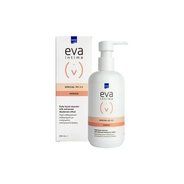 Intermed Eva Intima Special pH 3.5 Period Daily Liquid Cleanser 250ml
