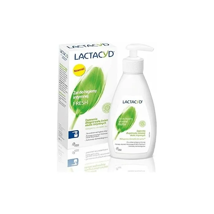 Lactacyd Fresh Intimate Hygiene Gel Daily Protective Wash with Pump 200ml