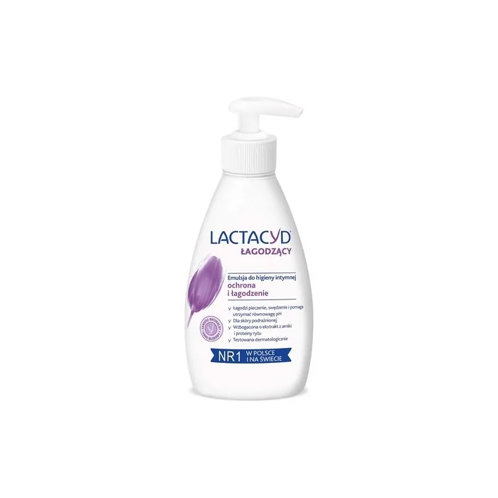 Lactacid Flowing Emulsion for Intimate Hygiene 200ml Pump