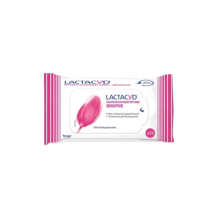 Lactacyd Sensitive Intimate Hygiene Wipes Fragrance-Free
