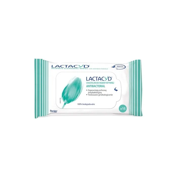 Intimate Wipes with Anti-Bacterial 15 Pieces