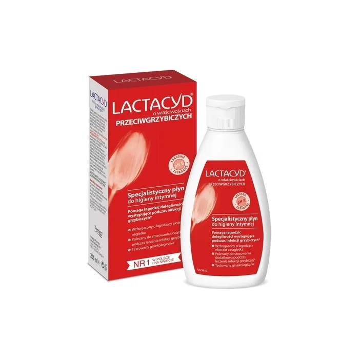Lactacyd Antifungal Gynecological Intimate Hygiene Fluid 200ml