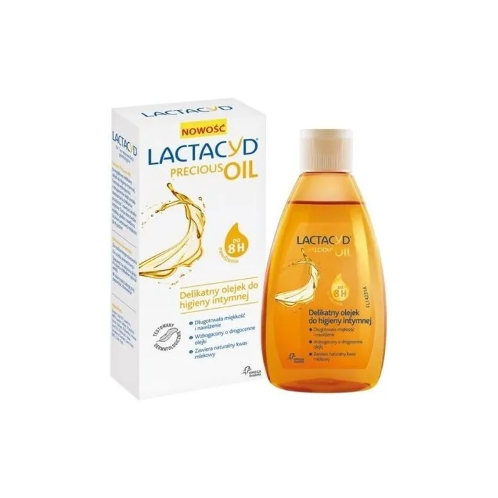 Lactacyd Precious Oil Intimate Hygiene with Sunflower and Panthenol for Hydration and Soothing