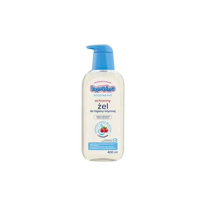 Bambino Protective Gel For Intimate Hygiene With Cranberry 400ml