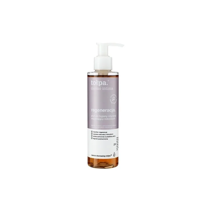 Topa Dermo Intima Regenerating Intimate Hygiene Liquid Supporting Microbiome 195ml