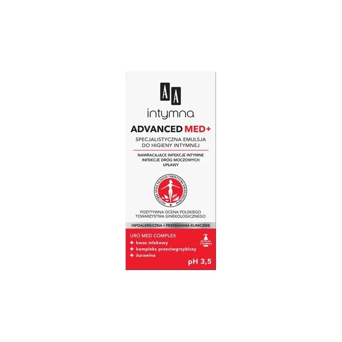 Aa Intymna Advanced Med Specialist Emulsion For Intimate Hygiene 300ml