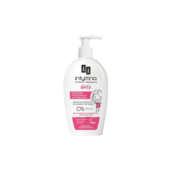 Aa Intymna Baby Girl Delicate Emulsion For Intimate Hygiene 300ml