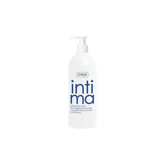 Ziaja Intima Creamy Wash for Intimate Hygiene with Hyaluronic Acid 500ml