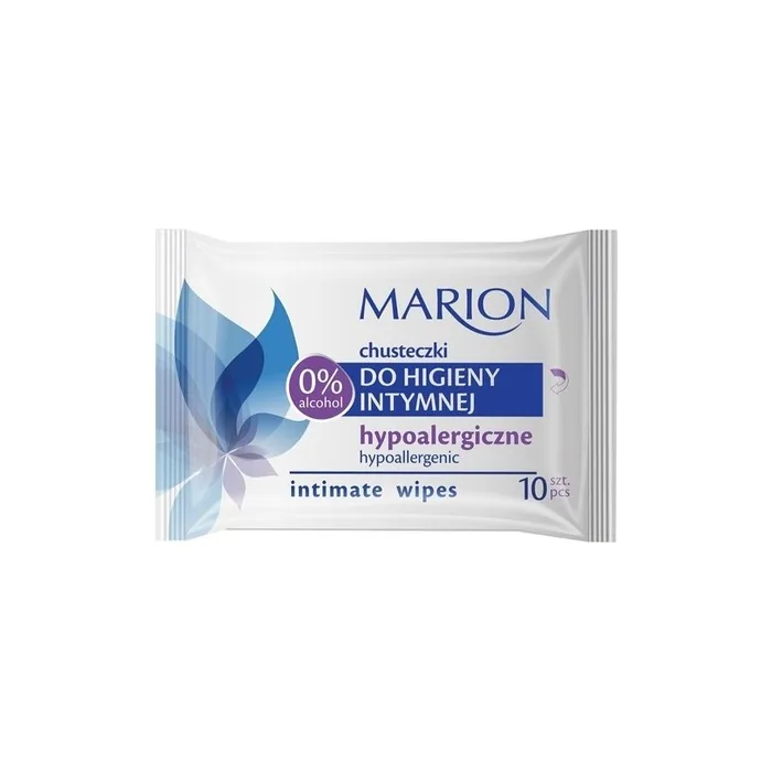 Marion Gentle Intimate Wipes Hypoallergenic 10 Pcs